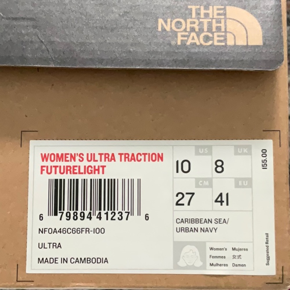 The North Face Sneakers Women’s Ultra Traction Futurelight TNF Size 10 New - Picture 12 of 14